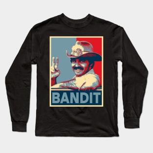 Retro Classic The Bandit Movie Gift for Fans Long Sleeve T-Shirt